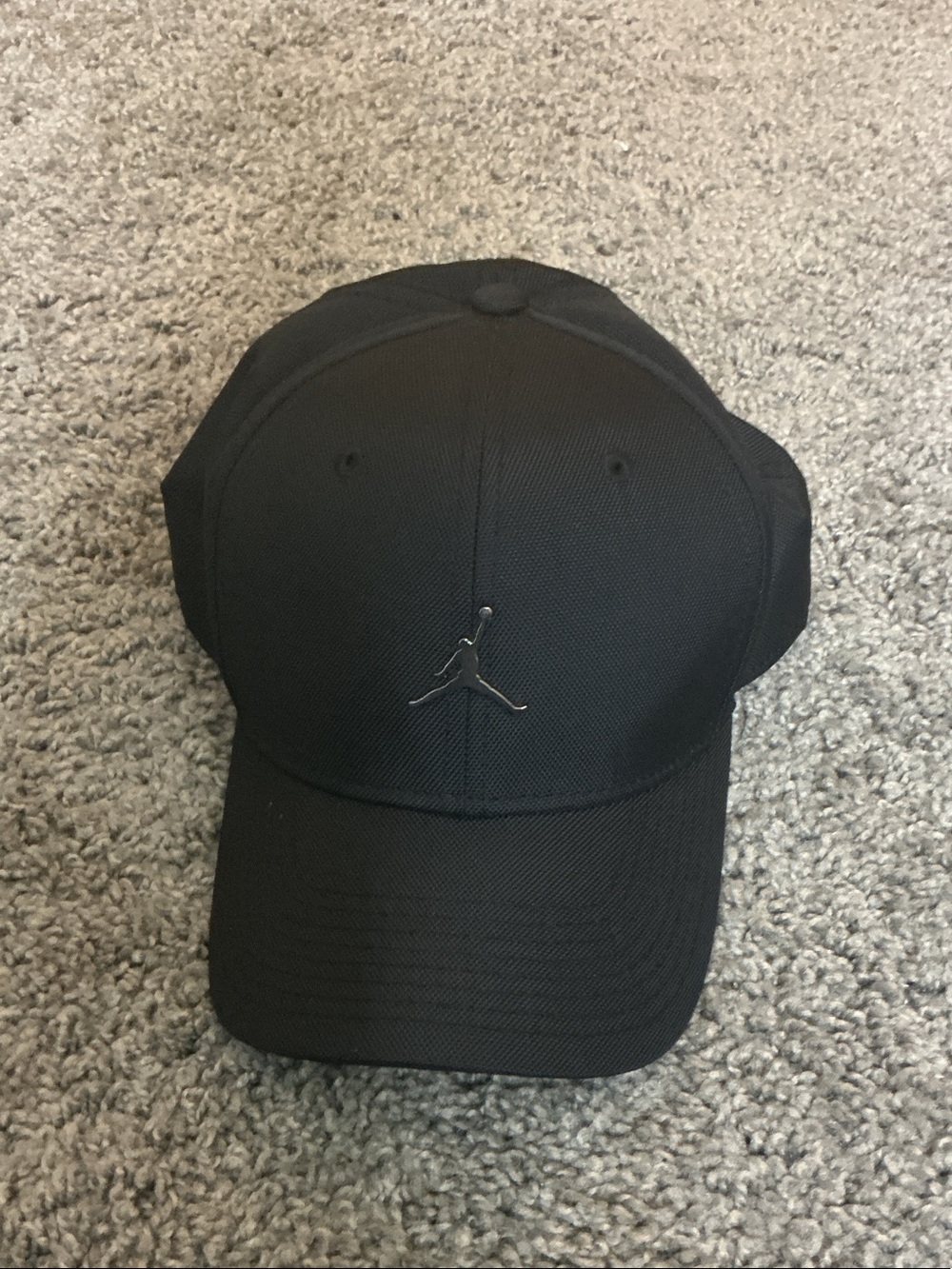 Jordan Black Jumpman Logo Baseball Cap